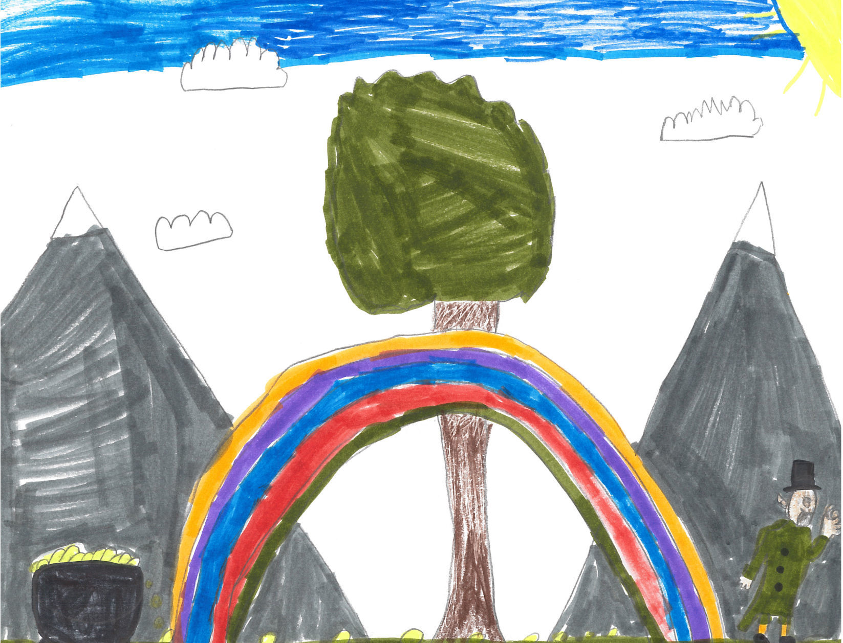 Caden Abbott, grade 3, Northpoint